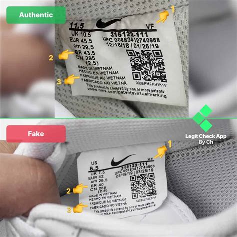 how to spot fake nikes|how to legit check nike.